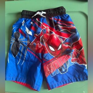 Excellent condition! Boys Spider-Man Swim Trunks! Size 5T